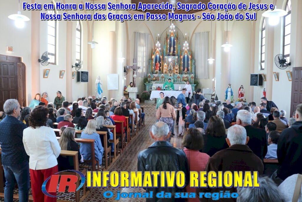 PASSO MAGNUS REALIZA FESTA RELIGIOSA EM SÃO JOÃO DO SUL