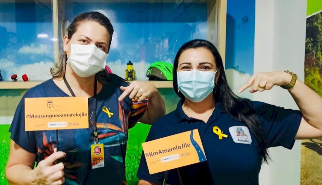 Movimento Maio Amarelo promove campanha de doação de sangue