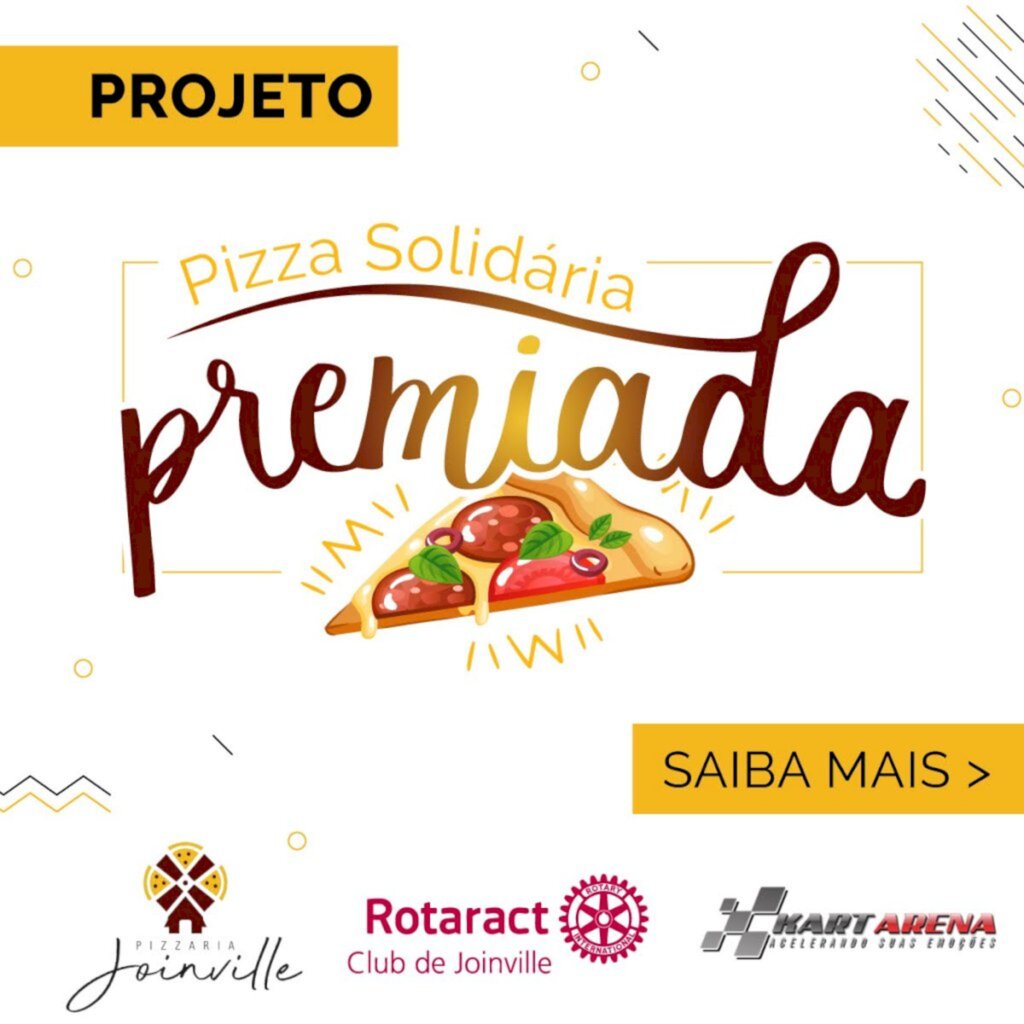 Rotaract de Joinville vende pizzas para arrecadação de fundos para projetos humanitários