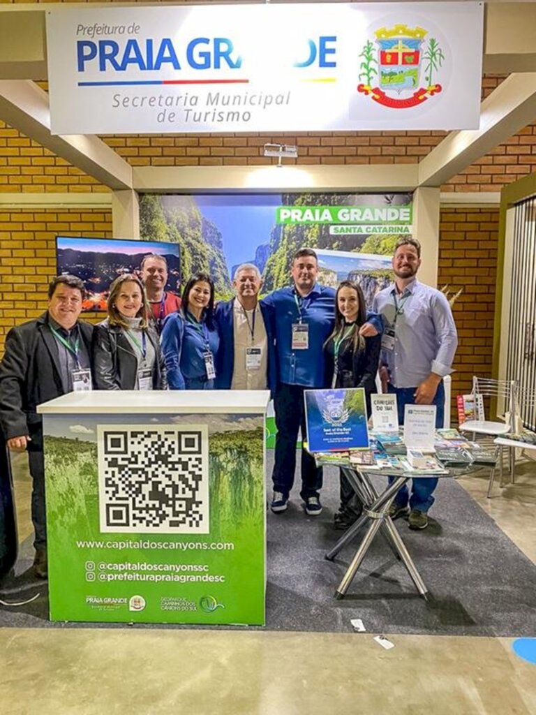 MUNICÍPIO DE PRAIA GRANDE TEM ESTANDE PRÓPRIO PELA PRIMEIRA VEZ NO FESTIVAL DE TURISMO DE GRAMADO