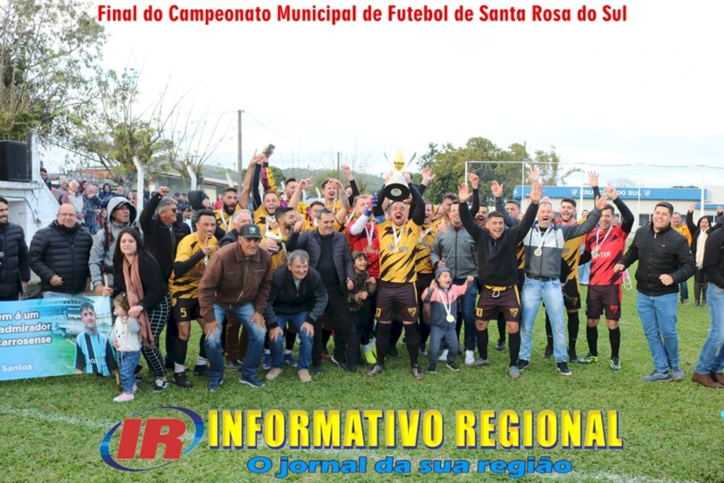 EC SÃO BRÁS É O CAMPEÃO DO CAMPEONATO MUNICIPAL DE FUTEBOL DE SANTA ROSA DO SUL