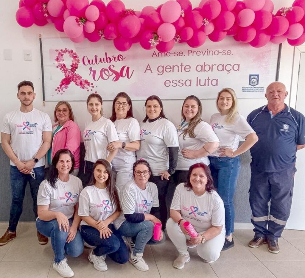 SECRETARIA DE SAÚDE INICIA CAMPANHA DO OUTUBRO ROSA EM MORRINHOS DO SUL