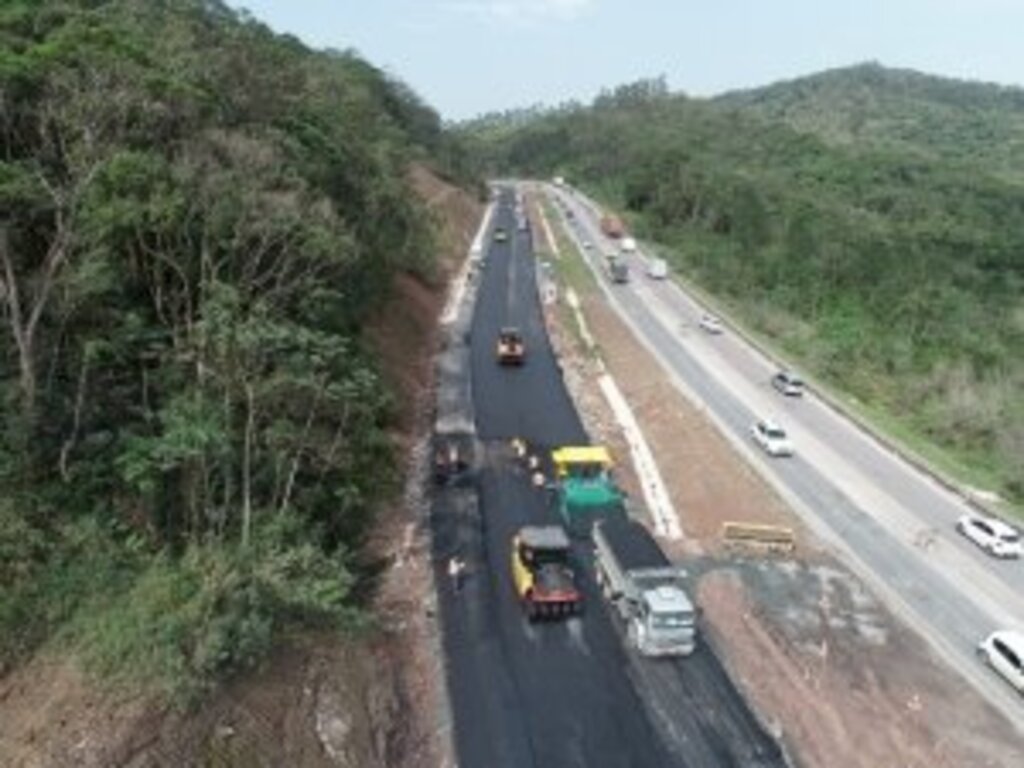 Dnit/Divulgação - Cortes prejudicam andamento de obras importantes para SC, como a duplicação da BR-470