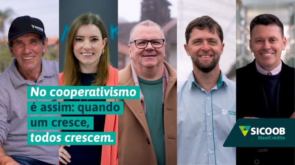 Sicoob MaxiCrédito - Nesta campanha foram contadas as histórias de Nelson, Pedro, Caroline, Maurício e Márcio