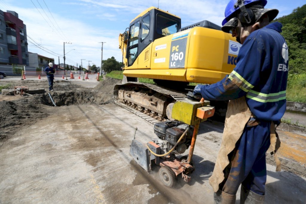 Águas de Joinville inicia mais uma etapa da implantação do esgoto na cidade