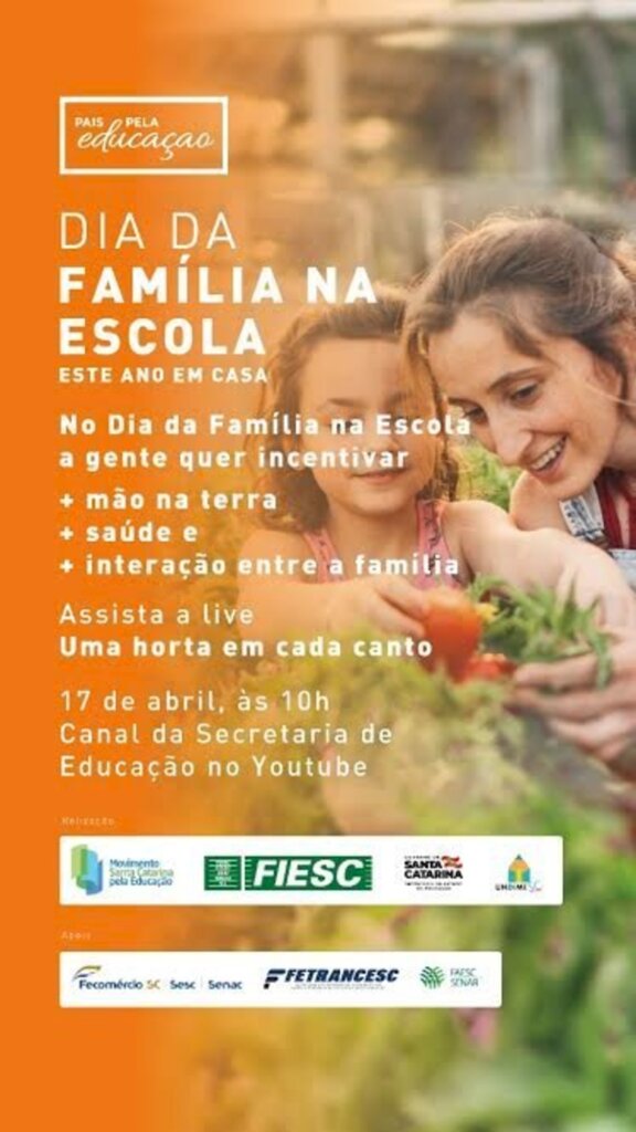 Senar promove oficina sobre cultivo de hortas domésticas no Dia da Família na Escola