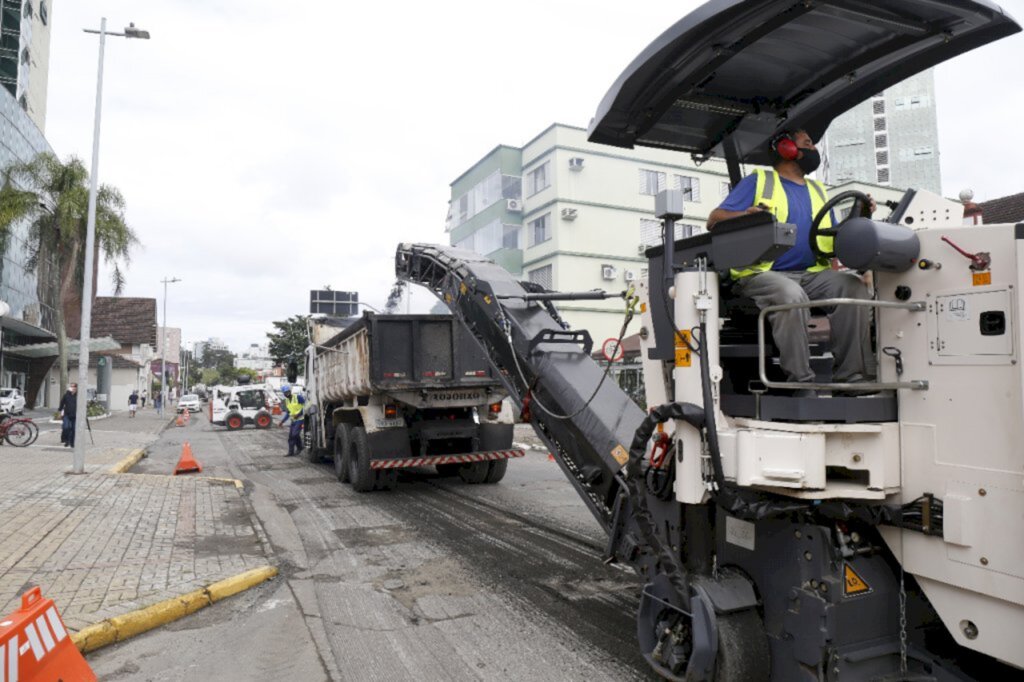 Prefeitura de Joinville inicia obra de recuperação da Via Gastronômica