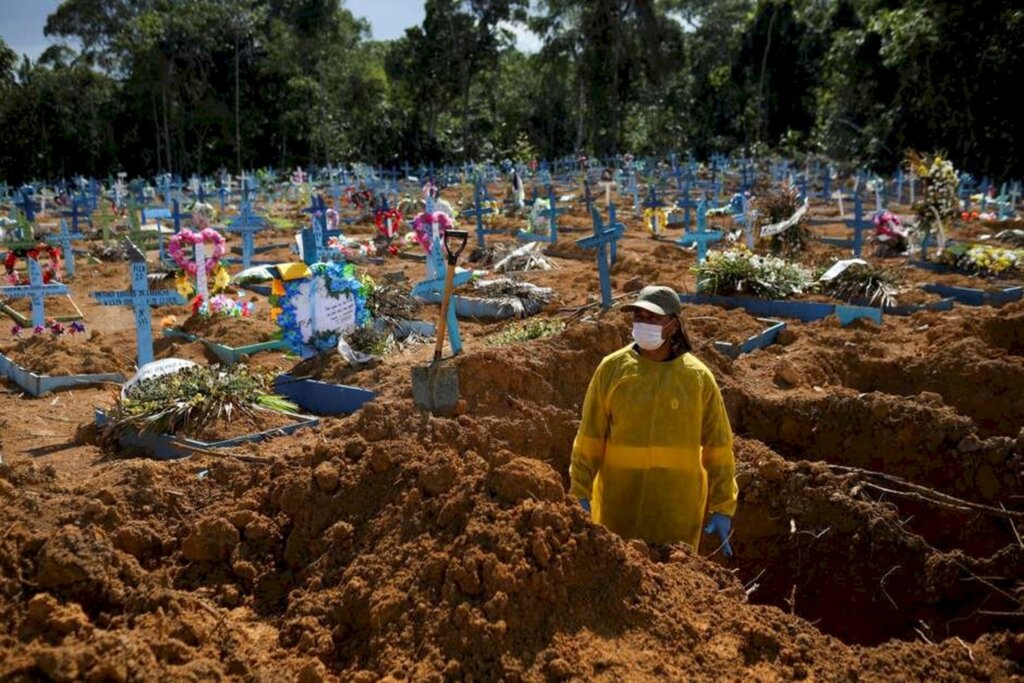 Brasil registra 1.803 mortes por covid-19 nas últimas 24h