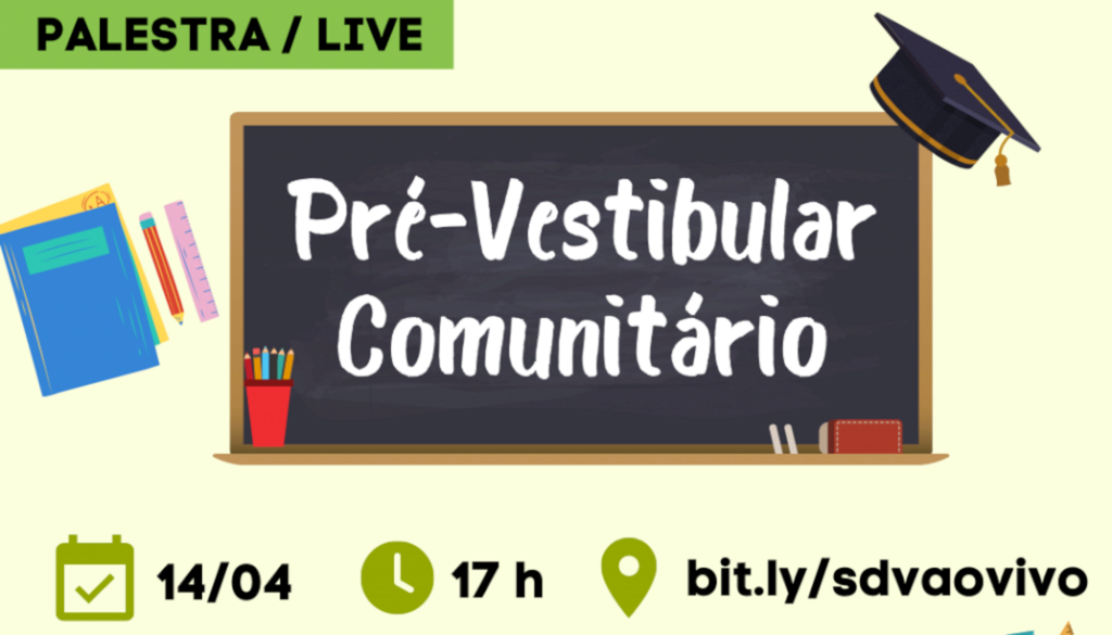 Udesc Joinville realiza palestra online sobre pré-vestibular comunitário