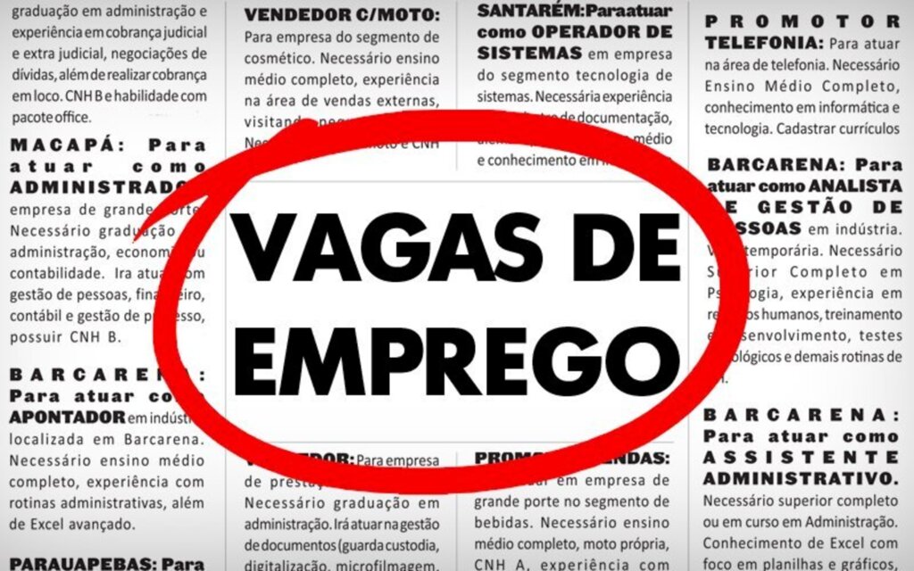 Oportunidade de Emprego SINE de Capinzal