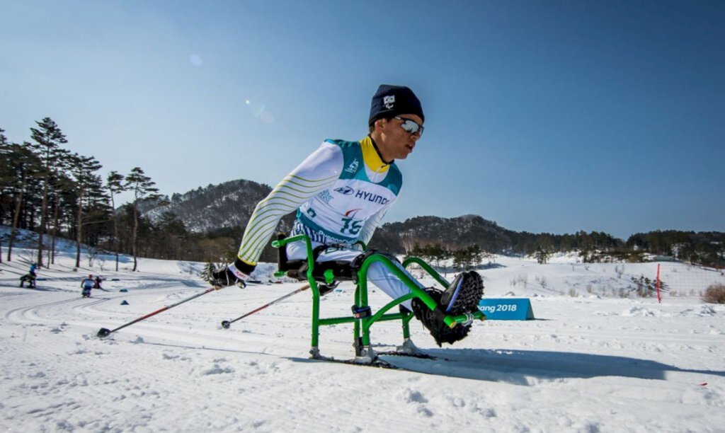 Brasileiro vira top 3 mundial no esqui cross-country paralímpico