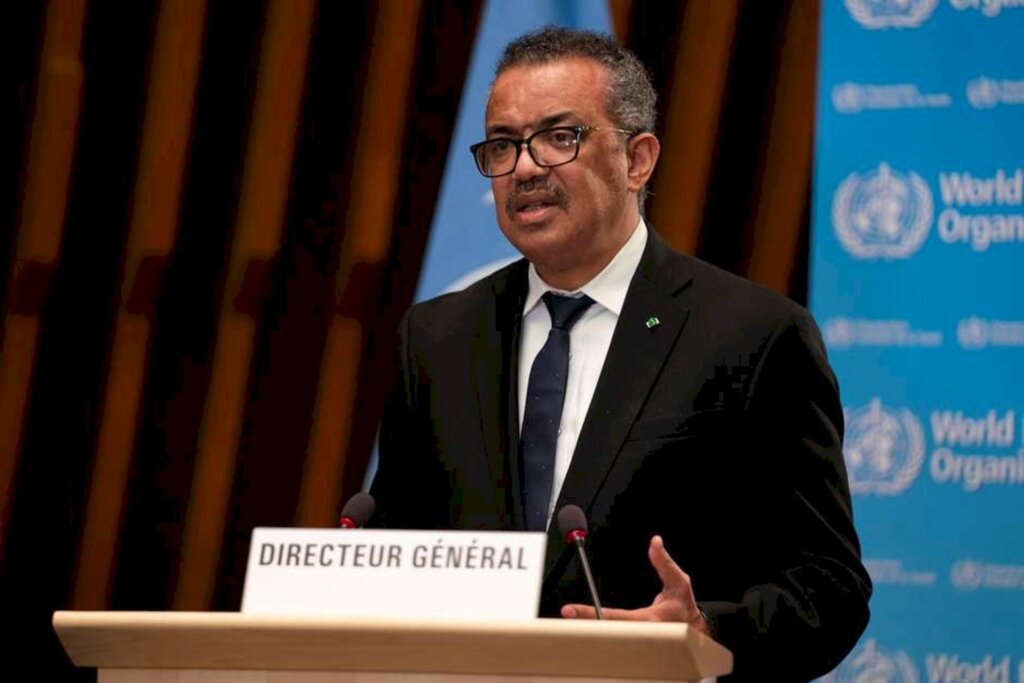 Christopher Black - Tedros Adhanom Ghebreyesus fala em Genebra