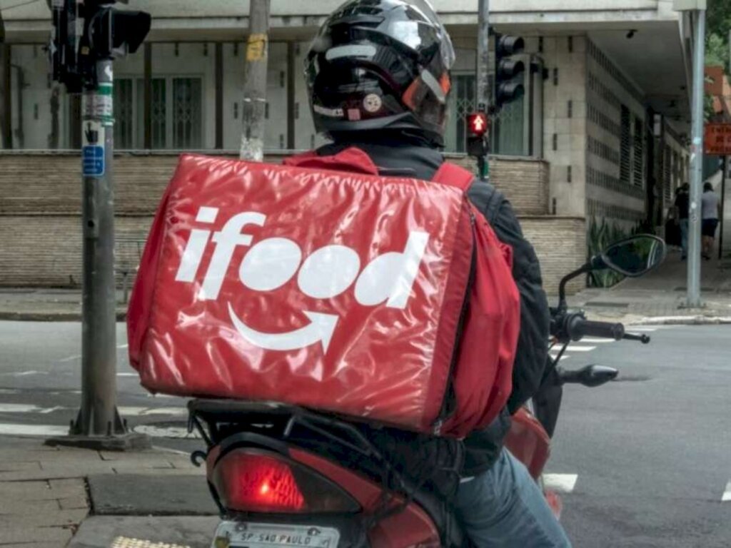 Divulgação - Entregador do iFood