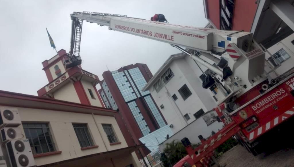 Divulgação - Teste de fobia realizado para ingresso no curso de formação realizado pelo CBVJ em 2019