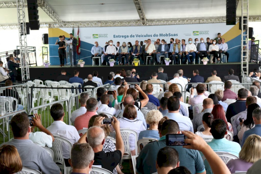 Murici Balbinot - Ato aconteceu em Florianópolis