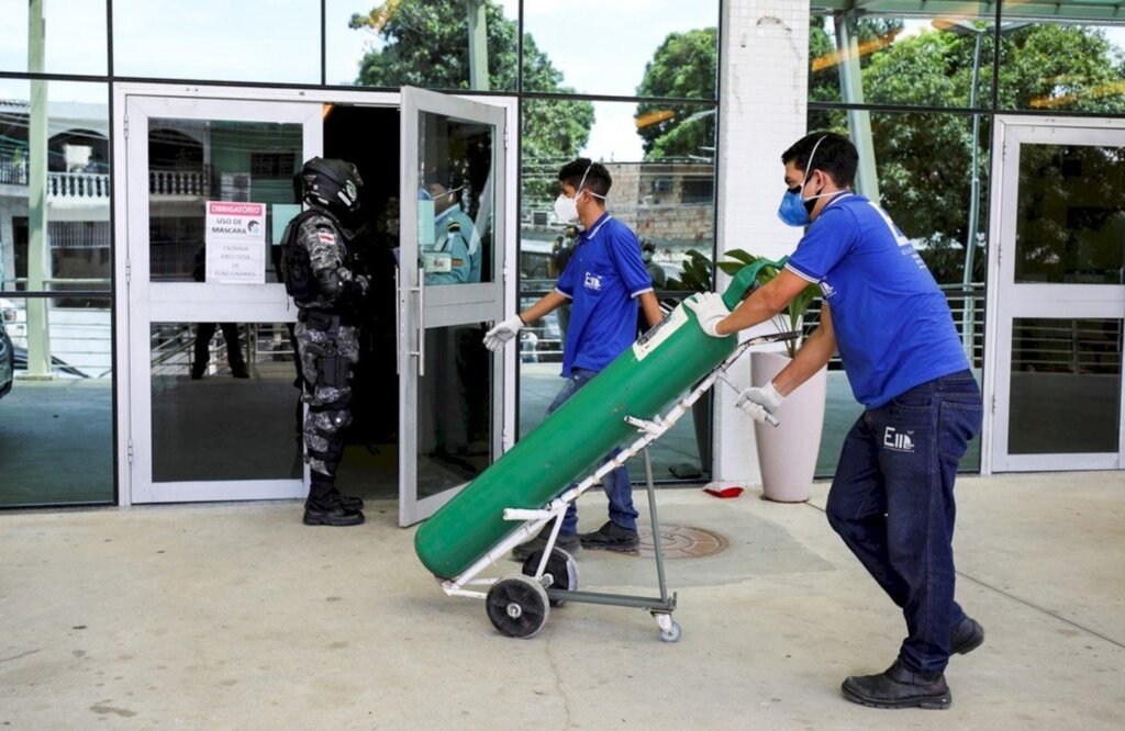 Bruno Kelly - Com hospitais cheios, Manaus enfrenta uma crise no abastecimento de oxigênio