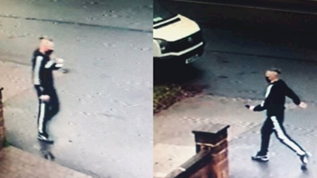Polícia de Londres - A polícia divulgou imagens de câmeras de segurança que mostram um suspeito da fraude
