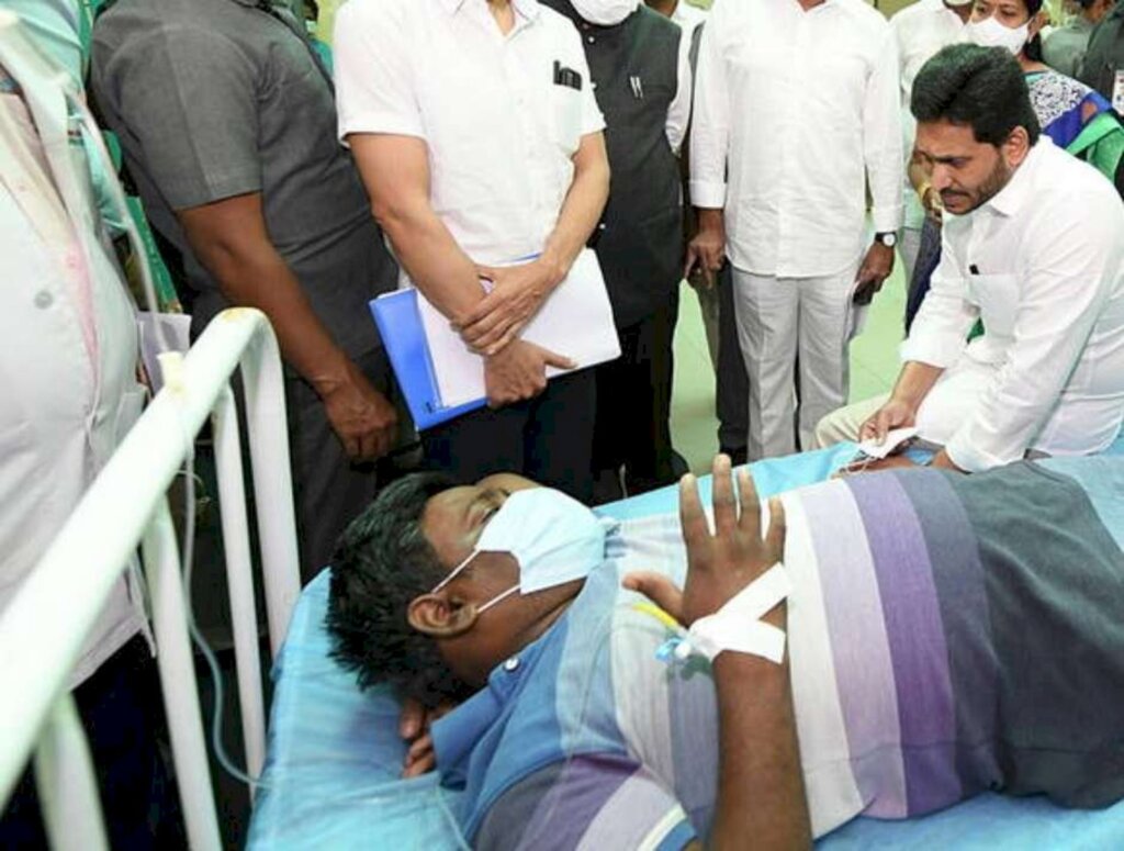 EPA / Ansa - Mais de 450 pessoas foram hospitalizadas em Eluru