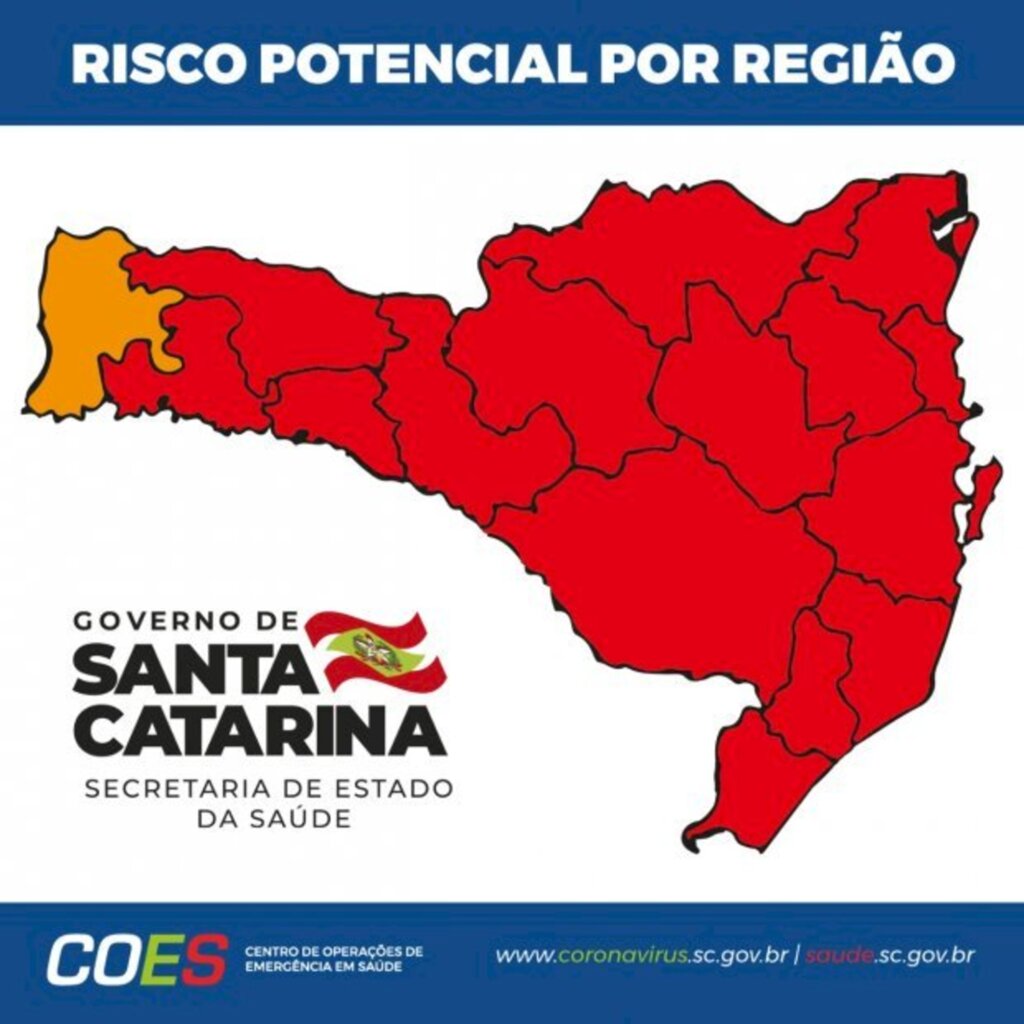 Coronavírus: SC Adota toque de recolher