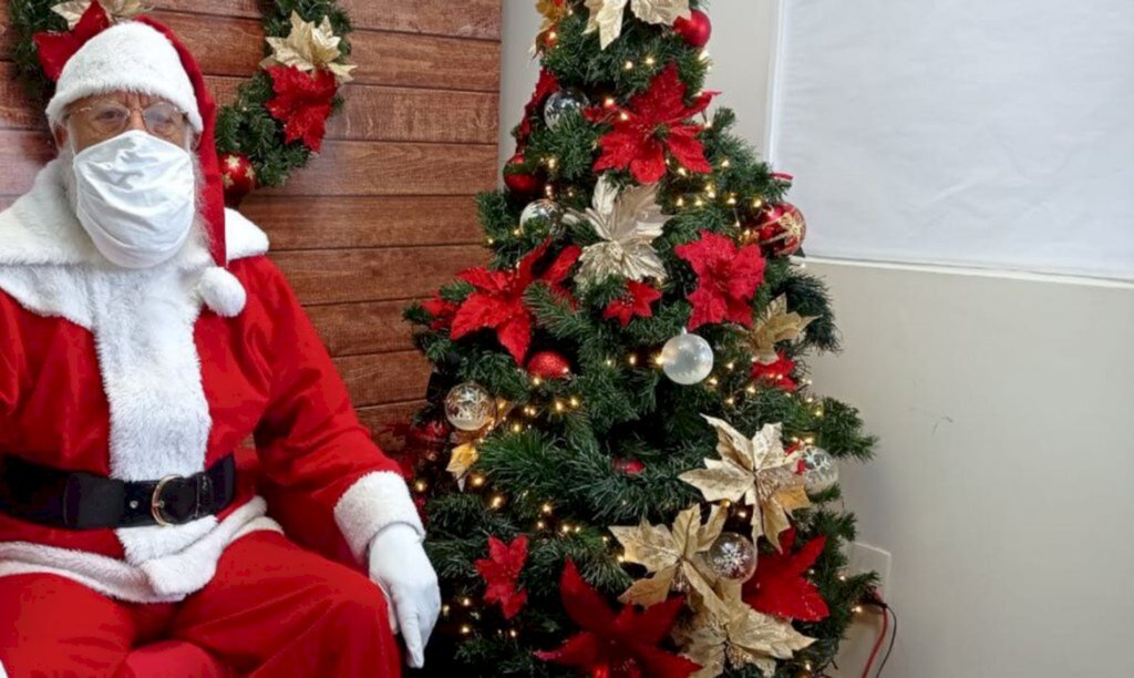 Em tempos de pandemia, o Papai Noel é virtual