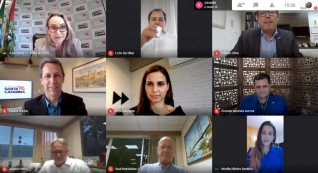 Governadora tem reunião com o trade da comunicação por webconferência