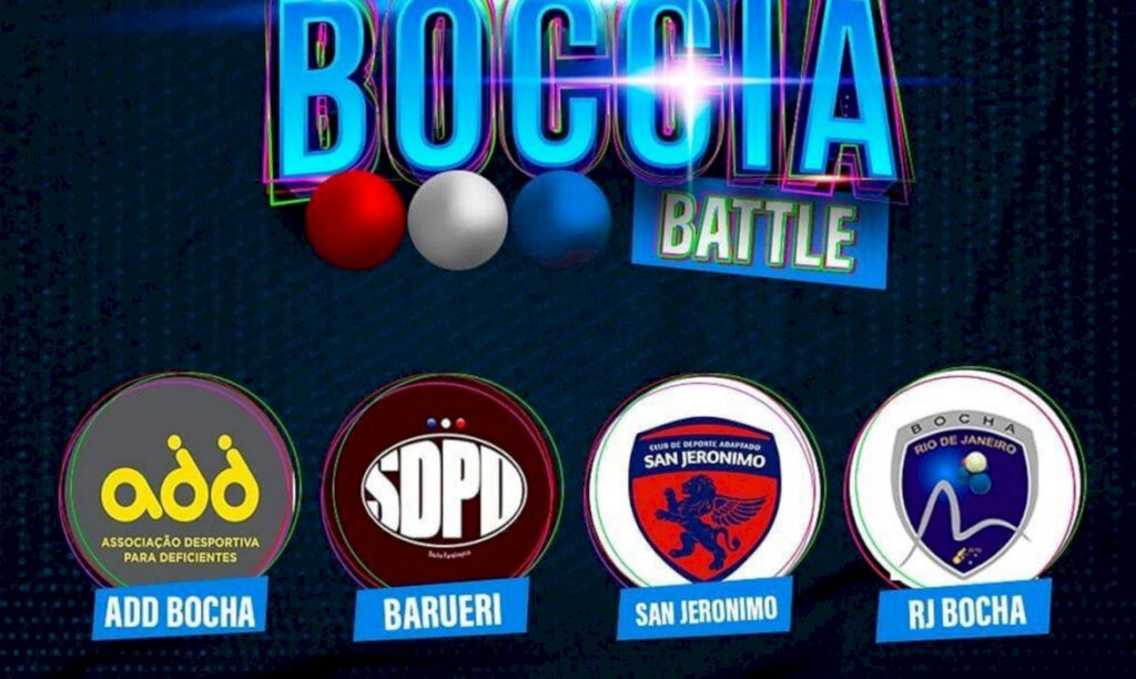 Atletas de bocha paralímpica se enfrentam em Libertadores online