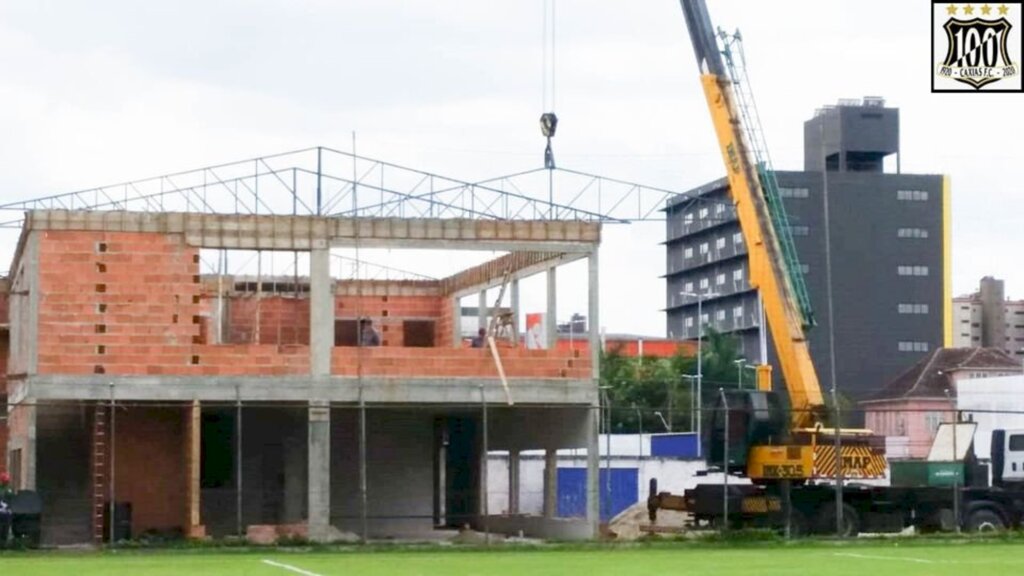 Caxias segue com obras de modernização do  Estádio Ernesto Schlemm Sobrinho