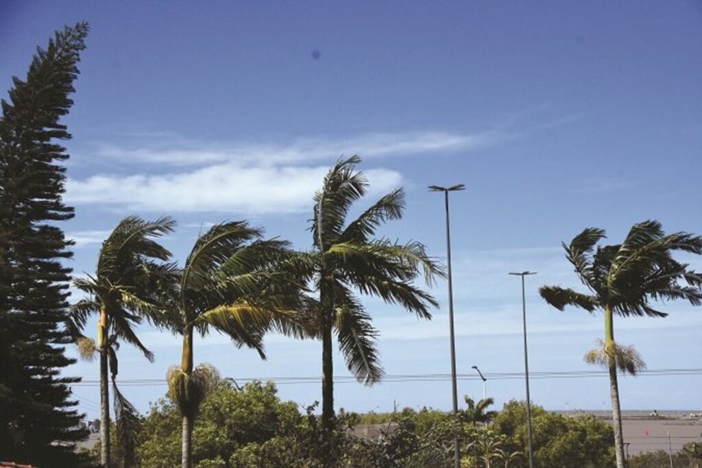 Ventania no Sul do Brasil