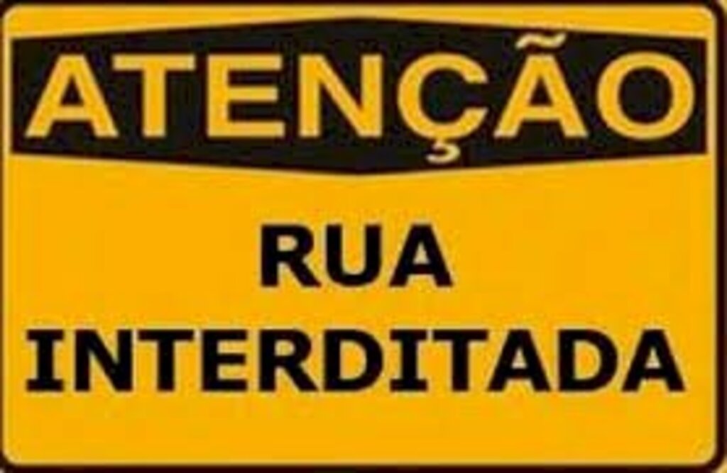 Trecho da rua Marquês de Olinda tem interdição total nesta sexta-feira (6/11)