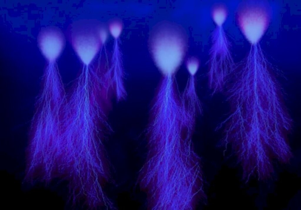 Nasa encontra em Júpiter flashes de luz em forma de 'duendes'