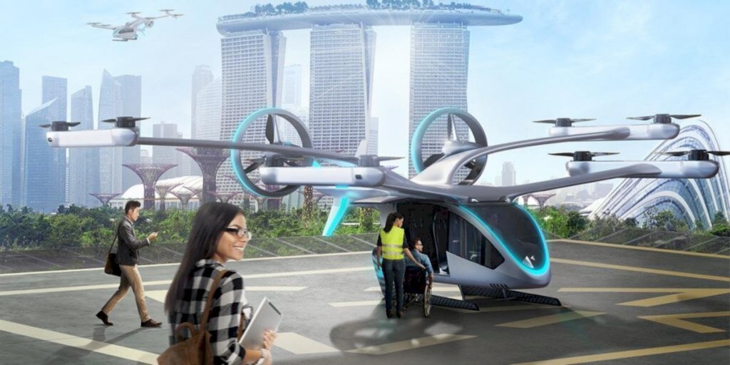 Foto: Divulgação - Carro voador buscará nova dinâmica do transporte aéreo em grandes cidades