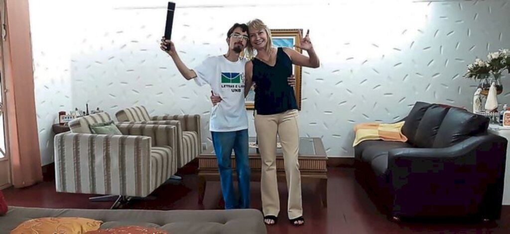 Arquivo pessoal - Iury Moraes é o primeiro estudante surdo e cego a se formar num curso de graduação na Universidade de Brasília