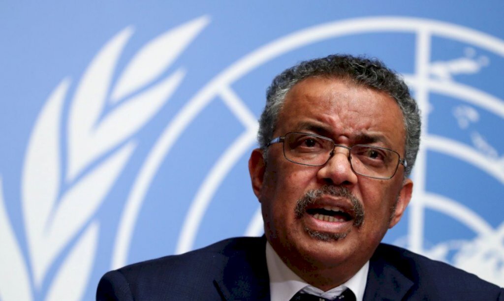  - Diretor-geral da organização, Tedros Adhanom