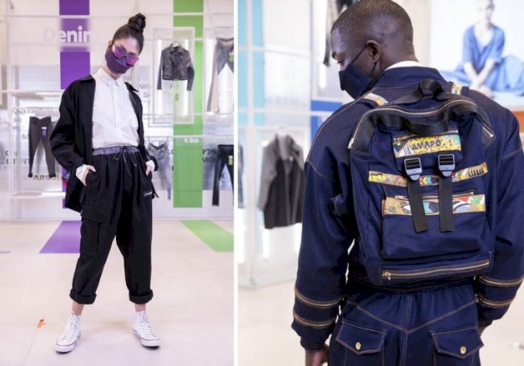 Roupas anti-coronavírus tem primeiro desfile no Brasil