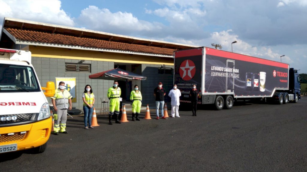 Carreta Texaco anuncia itinerário de outubro passando por Joinville