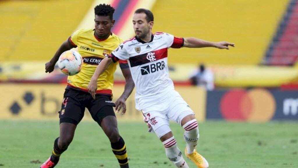 Foto: Staff Images / CONMEBOL - Flamengo x Barcelona de Guayaquil, pela Libertadores