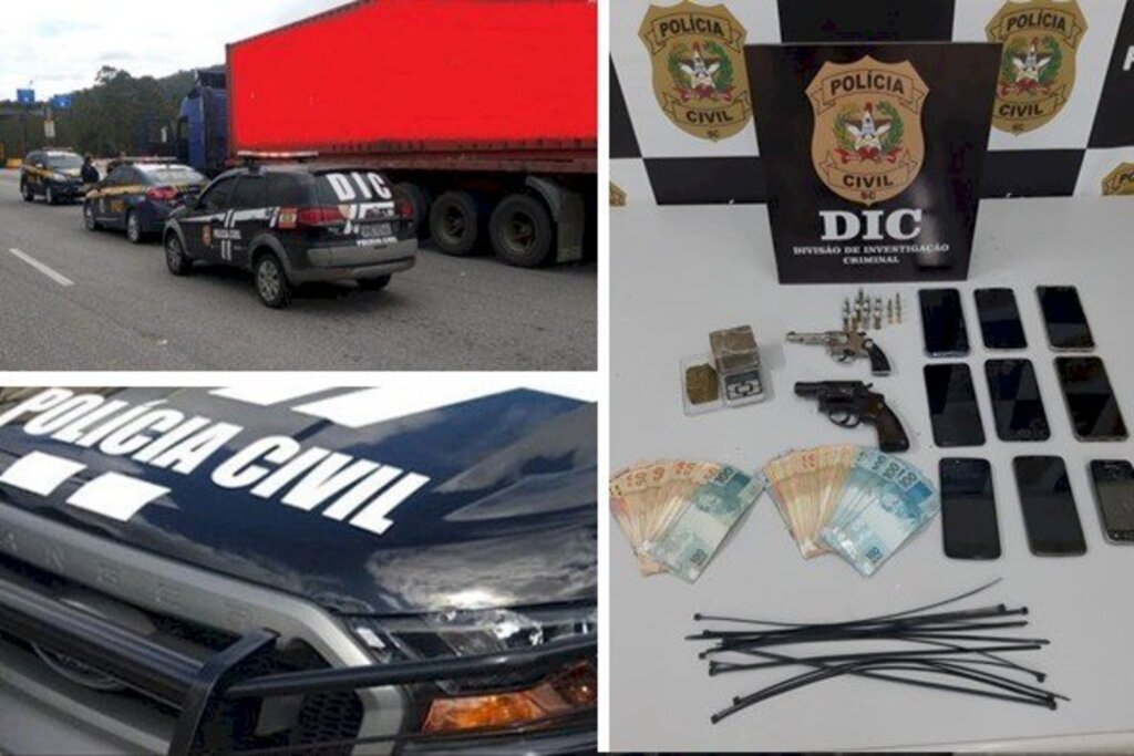 Após dez prisões polícia desmantela quadrilha especializada em roubo de cargas