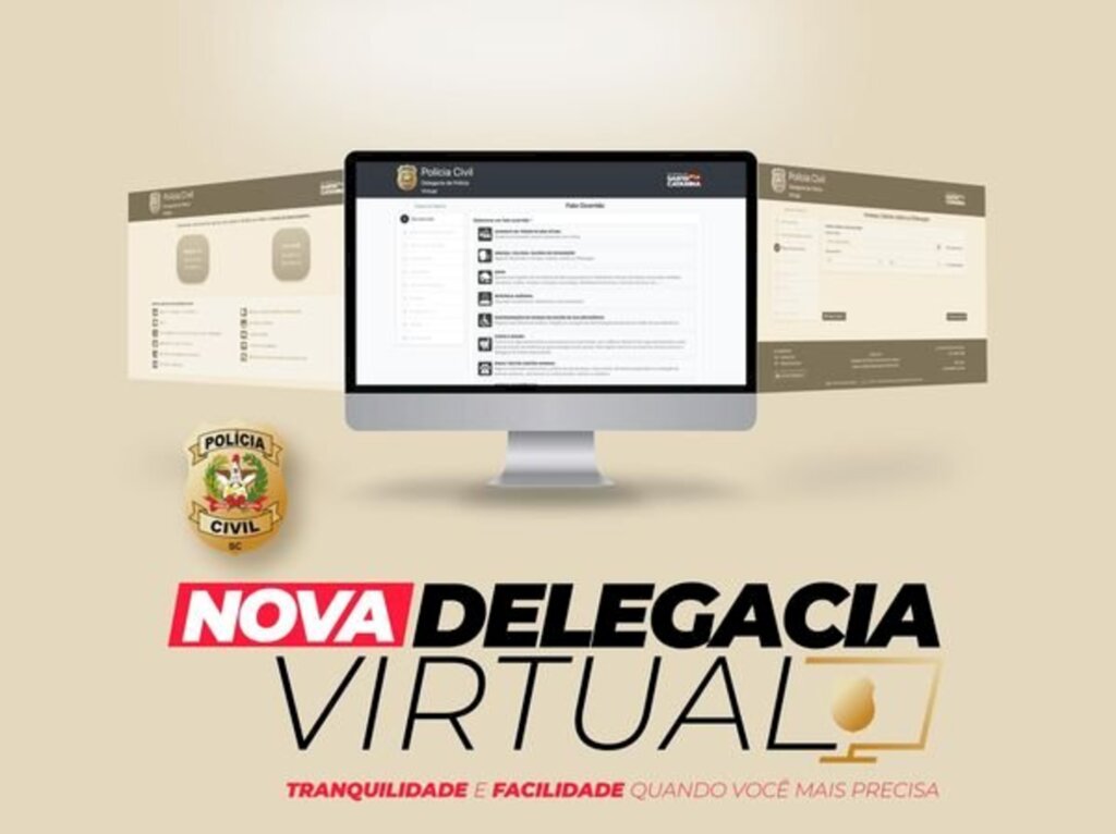 Lançada nova Delegacia Virtual da Polícia Civil de SC