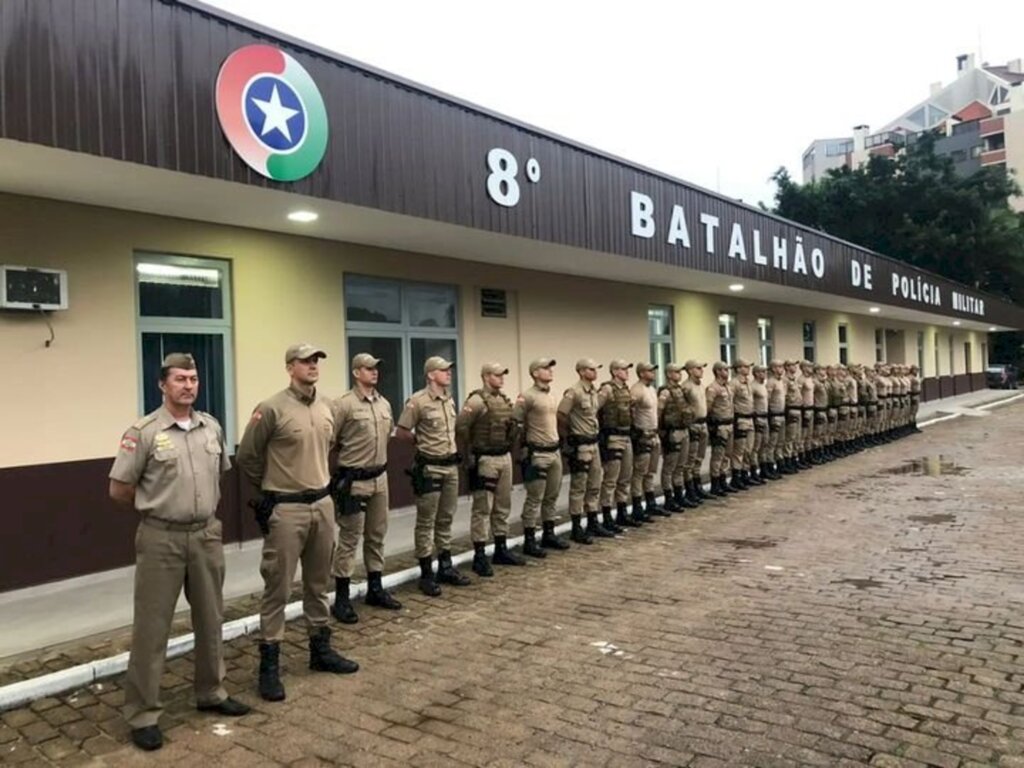 8° Batalhão recebe novos Policiais