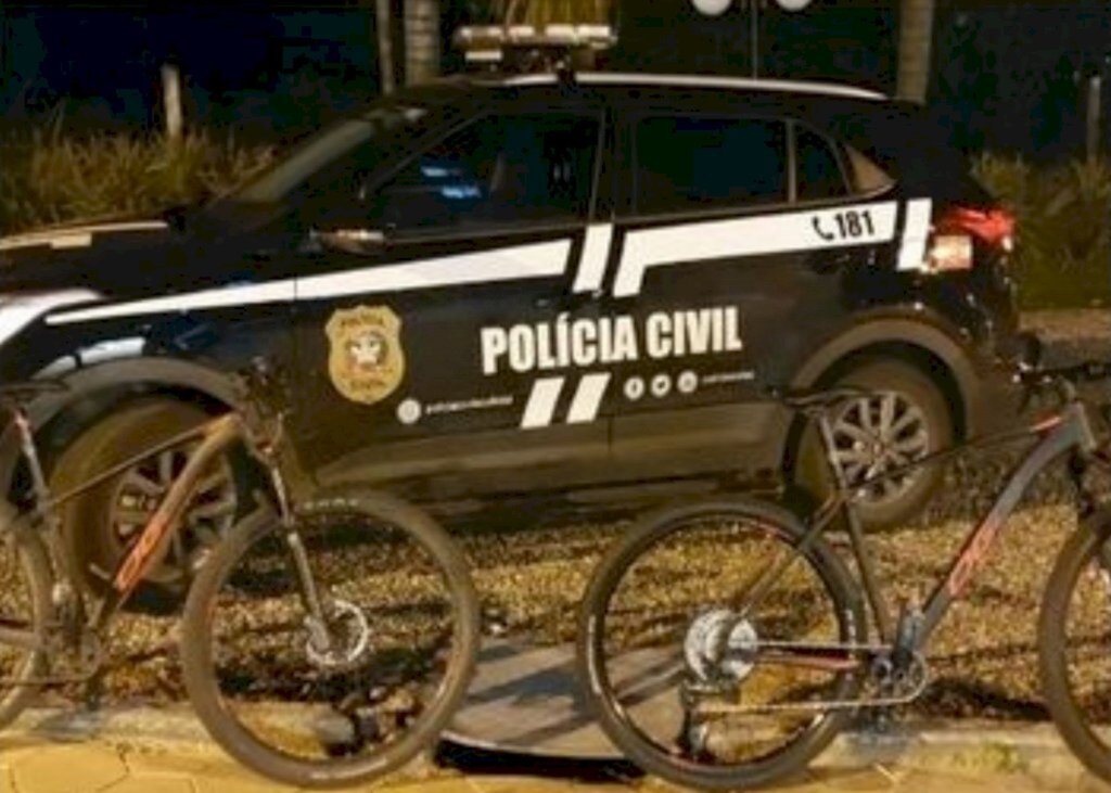 Polícia recupera bicicletas avaliadas em R$ 24 mil