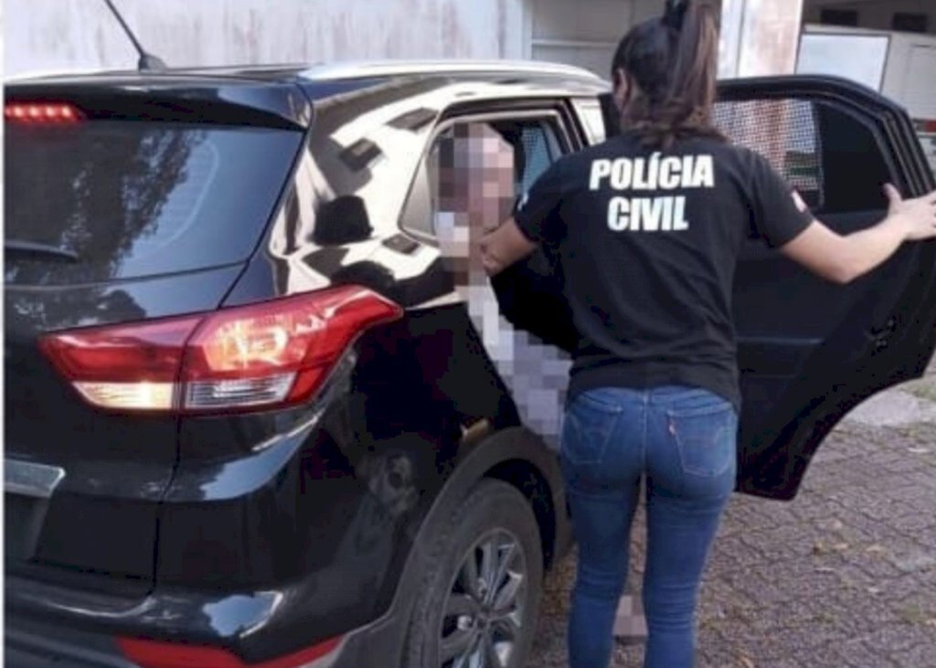 Polícia prende no Jardim Iririú homem acusado de abusar da bisneta