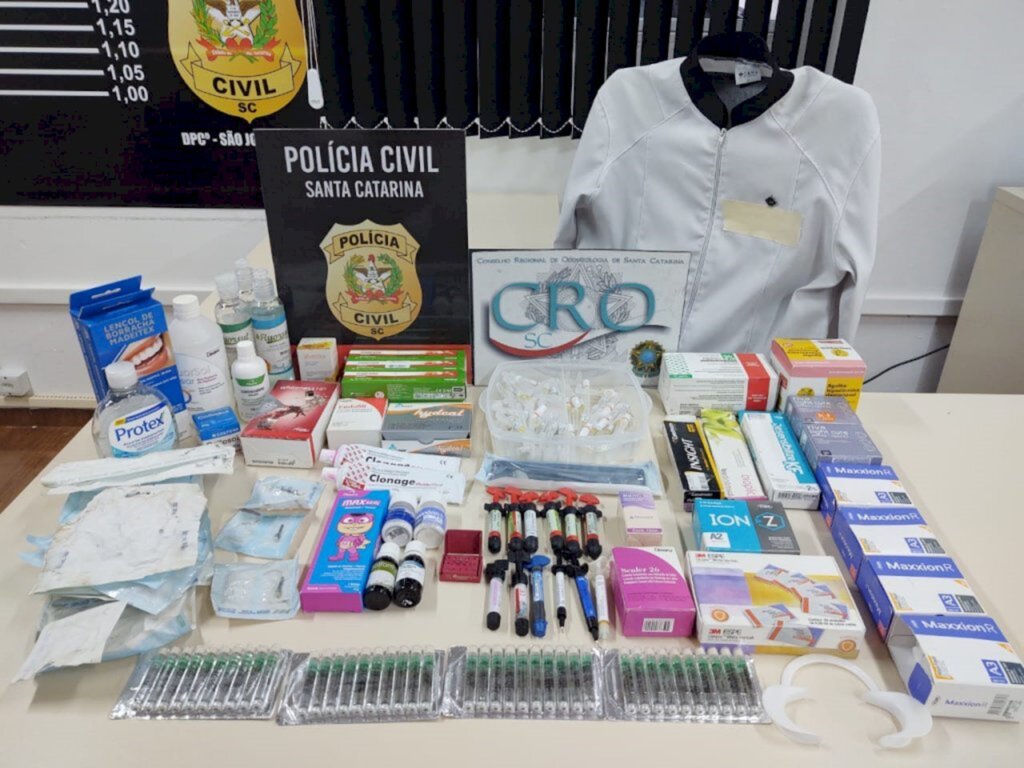 Polícia prende dentista que utilizava produtos vencidos