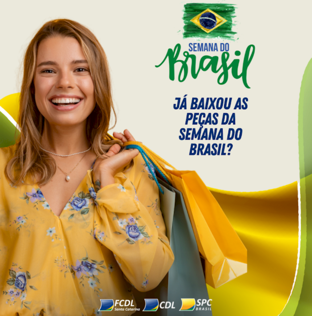 Lojistas de SC preparam promoções para a Semana do Brasil 2021