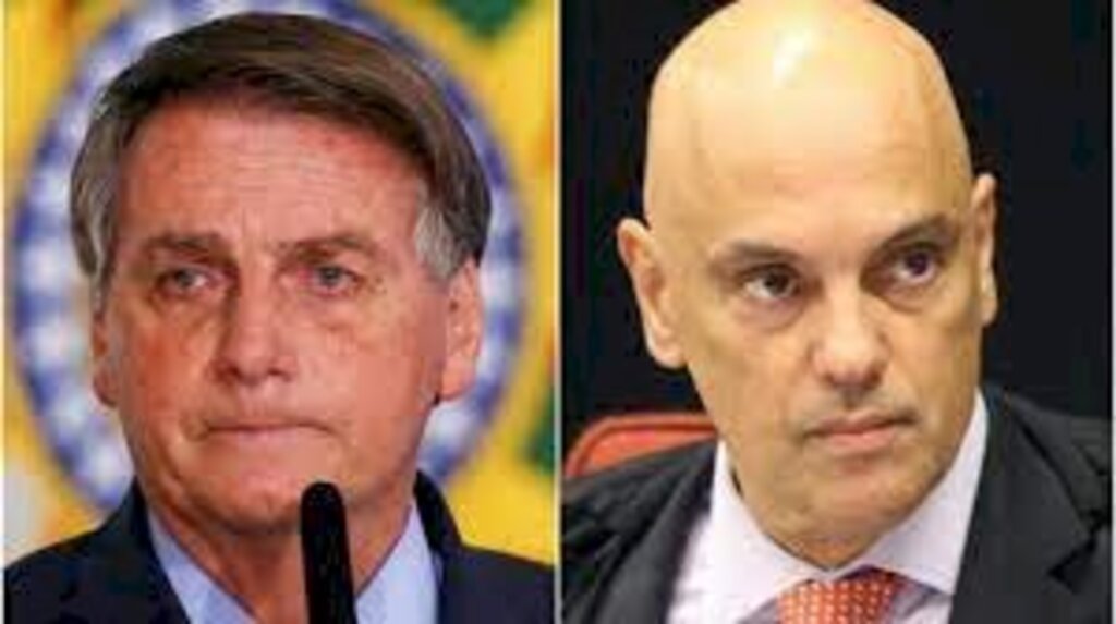 Após desconfiar das urnas, Bolsonaro desafia Moraes: 'Vai me prender?'