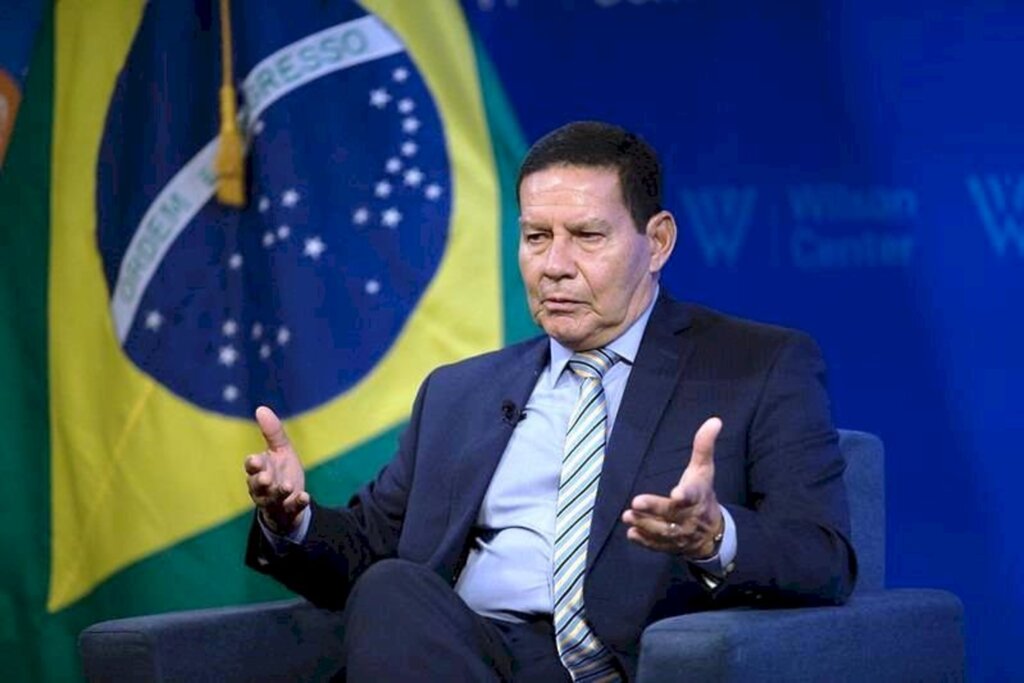 Vice Hamilton Mourão estará em SC nesta quarta-feira (25)