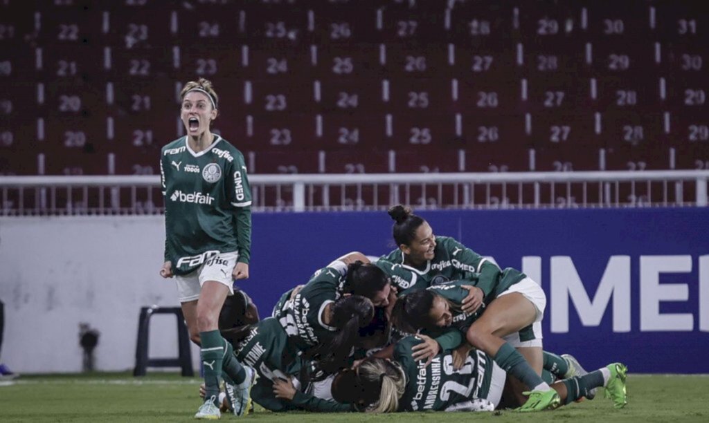 Palmeiras na semifinal da Libertadores Feminina