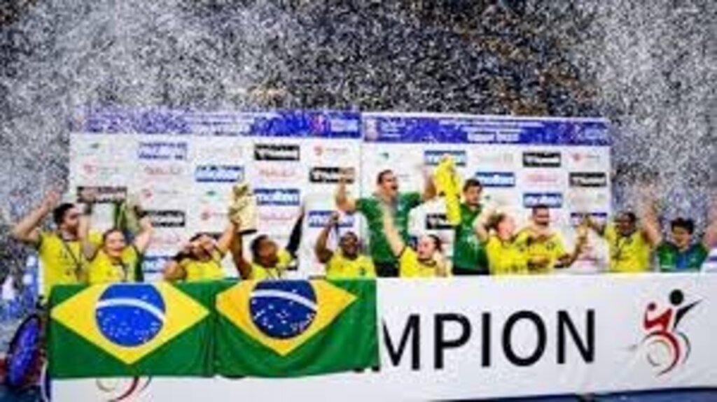 Brasil conquista primeiro Mundial de Handebol de Cadeira de Rodas