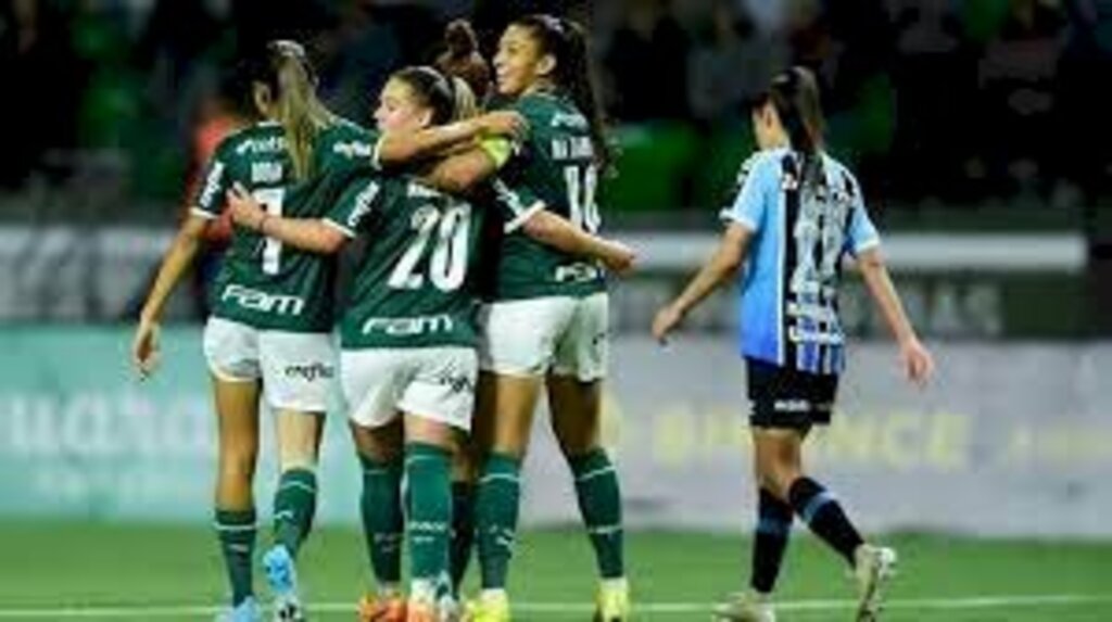 Palmeiras conquista segunda vitória sobre o Grêmio e garante vaga para a semifinal do Brasileiro Feminino