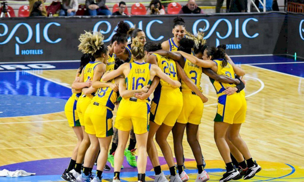 Brasil alcança final do Sul-Americano de basquete feminino