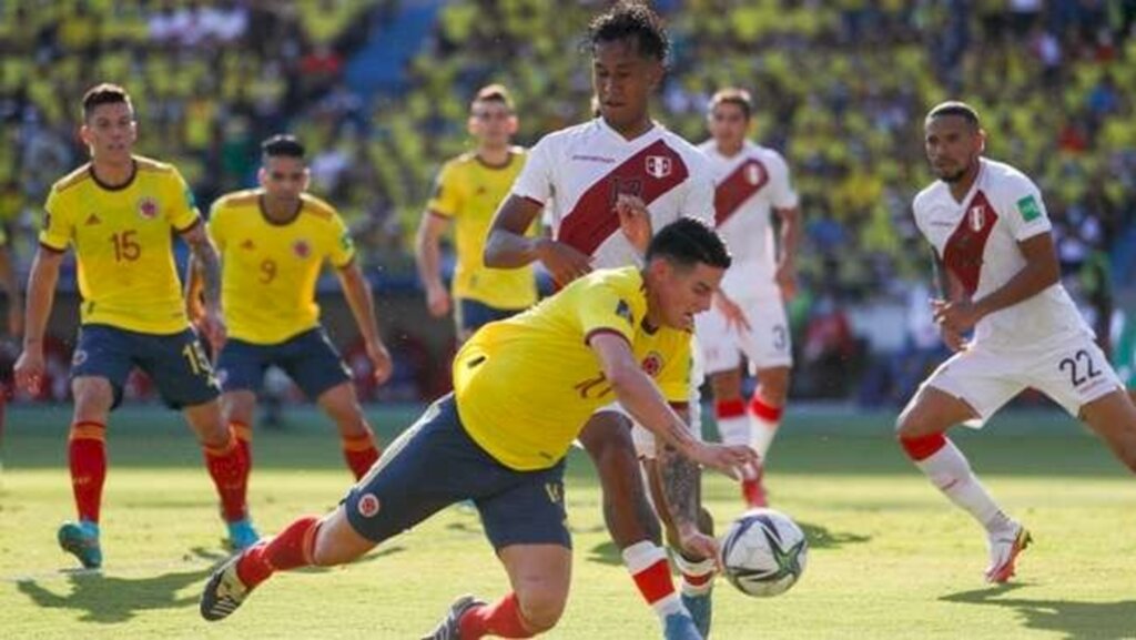 Peru marca no fim e vence a Colômbia por 1 a 0